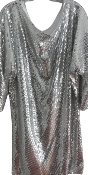 ALL-OVER  Sequin Dress - Picture 1 of 6